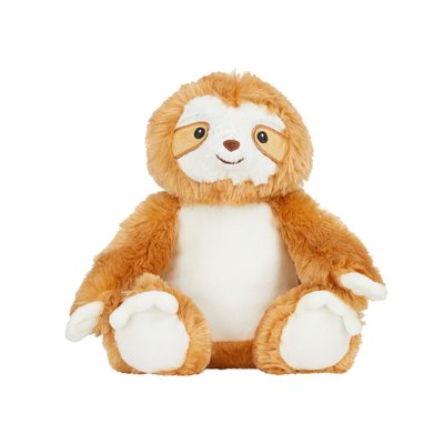 Peluche poliéster con vientre de felpa Sloth