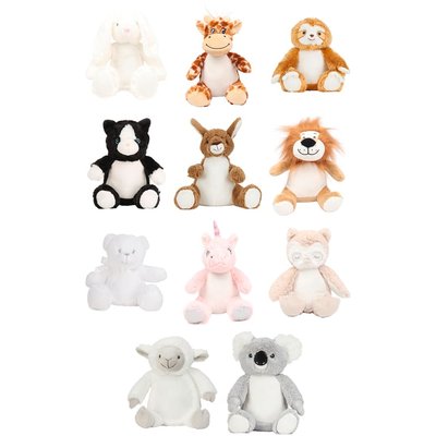 Peluche poliéster con vientre de felpa