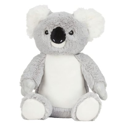 Peluche poliéster con vientre de felpa