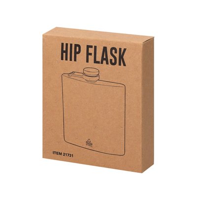 Petaca acero reciclado 175 ml