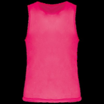 Peto ligero de rejilla multi-deportes Fluorescent  Pink XXL/3XL