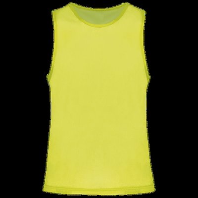Peto ligero de rejilla multi-deportes Fluorescent Yellow L/Xl