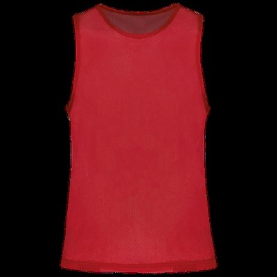 Peto ligero de rejilla multi-deportes Sporty Red L/Xl