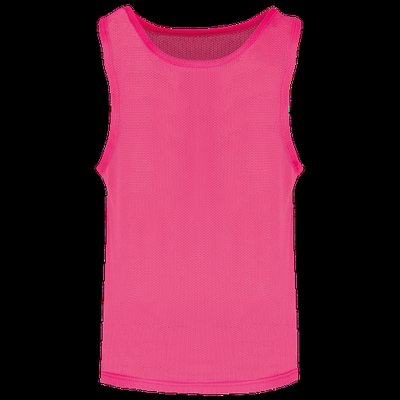 Peto de rejilla para niños Fluorescent  Pink 10/14 ans