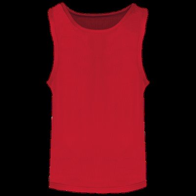 Peto de rejilla para niños Sporty Red 6/10 ans