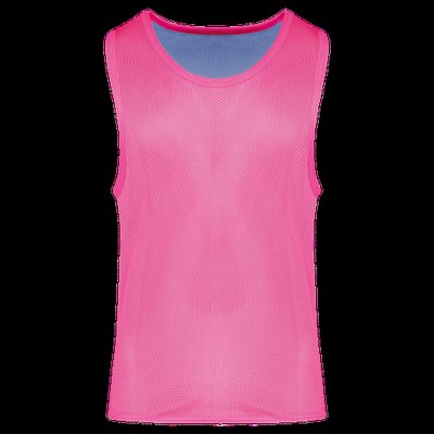 Peto Reversible deportes Fluorescent  Pink / Sporty Sky Blue Xxl/3Xl