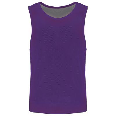 Peto Reversible deportes Sporty Purple / sporty grey XXL/3XL