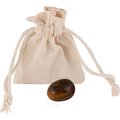 Piedra natural en bolsa de algodón Marrón