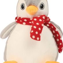 Pingüino de peluche Grey / White