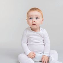 Pijama algodón orgánico para bebé White 0/3M