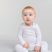 Pijama algodón orgánico para bebé White 0/3M
