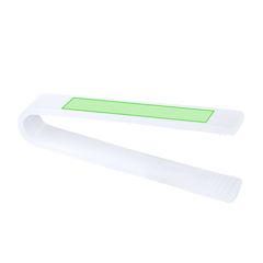 Pinza Hielo Blanca para Tampografía | En el lateral de la pinza cara A | 100 x 20