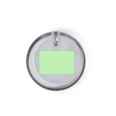 Pin con luz LED y tres modos | Area 1 | 30 x 20