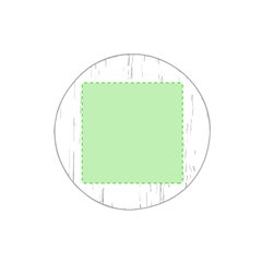 Pin Magnético de Bambú UE | En el circulo | 30 x 30