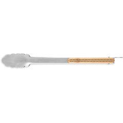 Pinzas Barbacoa Inox y agarre Bambú | SIDE 1 HANDLE | 110 x 5
