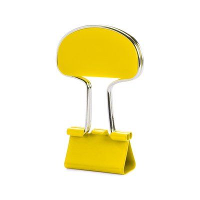 Pinza abatible sujetapapeles con cómodo agarre Ama