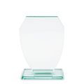 Placa Cristal Mediana con Base