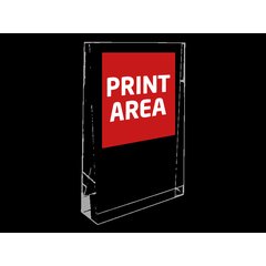 Placa de Cristal con Estuche | Centro | 80 x 90