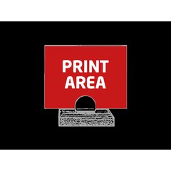 Placa Dual de Cristal con Peana de Madera | centro | 180 x 140