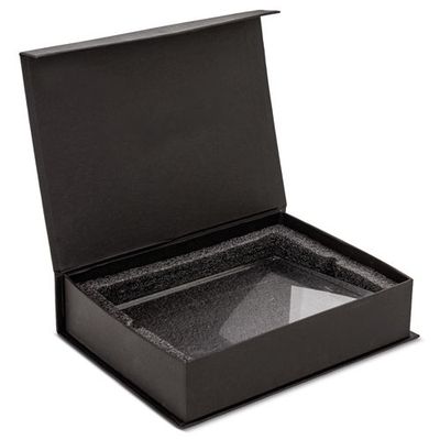 Placa de Cristal Horizontal con Estuche