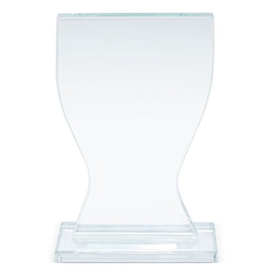 Placa de Cristal Copa en Estuche