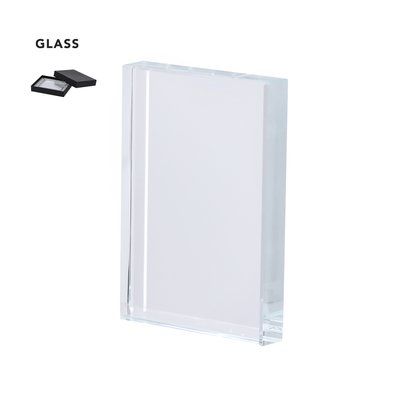 Placa de cristal ideal grabado láser