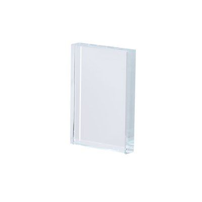 Placa de cristal ideal grabado láser