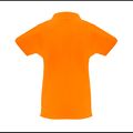 Polo de mujer cuello y mangas de canalé