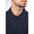 Polo manga bicolor hombre