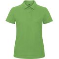 Polo entallado para mujer 100% algodón Real Green M