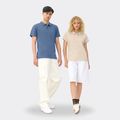 Polo unisex de algodón peinado