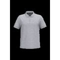 Polo de algodón manga corta para hombre Oxford Grey L