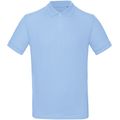 Polo Orgánico Hombre Sky Blue Xl