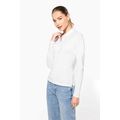 Polo de manga larga entallado mujer