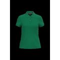 Polo manga corta mujer algodón Kelly Green S