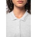 Polo manga larga mujer algodón lavable