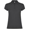 Polo Manga Corta Mujer Colores Plomo Oscuro L