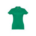 Polo de mujer con refuerzo en el cuello