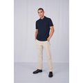 Polo manga corta hombre algodón preencogido