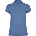 Polo Manga Corta Mujer Colores Azul Riviera L