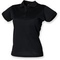 Polo clásico mujer Black Xxl