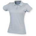 Polo clásico mujer Silver Grey M
