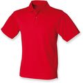 Polo hombre poliéster micropiqué Classic Red Xl