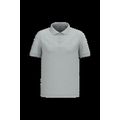 Polo piqué manga corta de algodón Snow Grey S