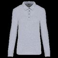 Polo jersey manga larga mujer Oxford Grey S