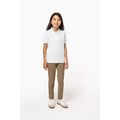 Polo infantil de algodón peinado