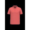 Polo piqué manga corta de algodón True Coral 3Xl