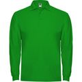 Polo Manga Larga con Puños Verde Grass M