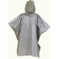 Poncho con capucha para la lluvia Silver Large