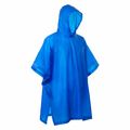 Poncho impermeable con capucha y cierre lateral